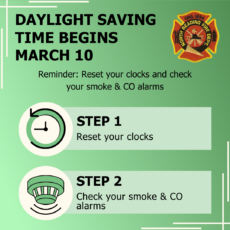 North Reading Fire Department Reminds Residents to Change Clocks and Check Alarms as Daylight Saving Time Begins