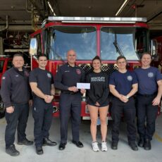North Reading Fire Department Receives $2,800 Donation from Local 5K Charity Run