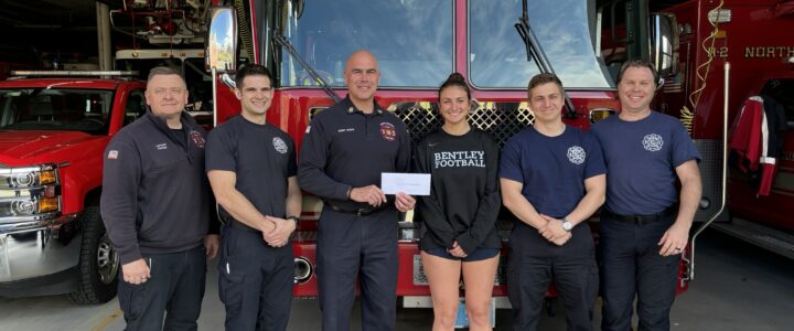 North Reading Fire Department Receives $2,800 Donation from Local 5K Charity Run